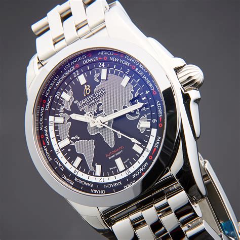 Breitling Galactic Unitime Automatic Watch WB3510U4/BD94